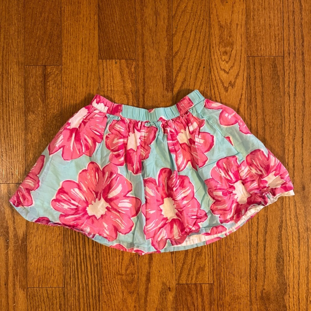 Gymboree Girls Floral Skirt Size 6